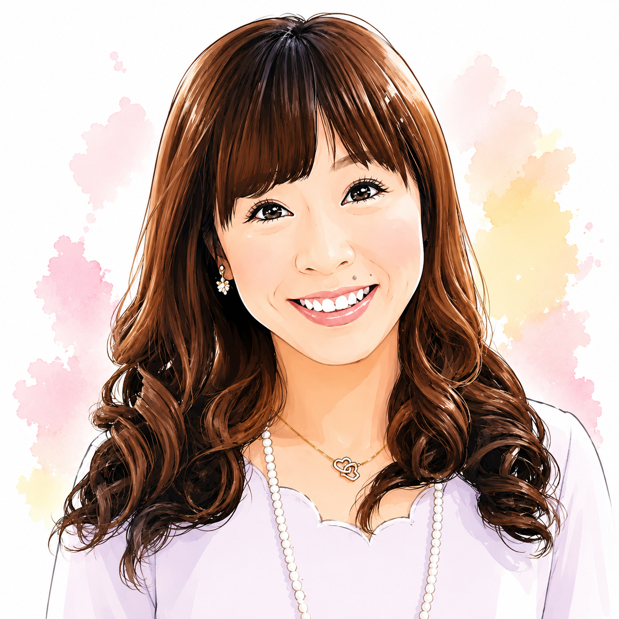 代表 若林圭子(イラスト)